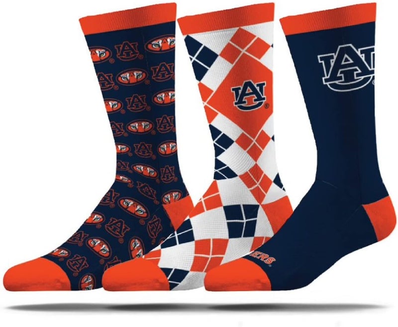 Strideline Store Mens NCAA Dress Socks- The Executive 3 Pack-One Size Fits Most - Image 1